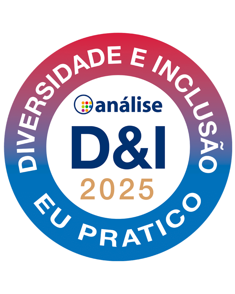 Selo Análise Advocacia Diversidade e Inclusão 2025 destacando o compromisso do SNA Advogados com práticas de diversidade
