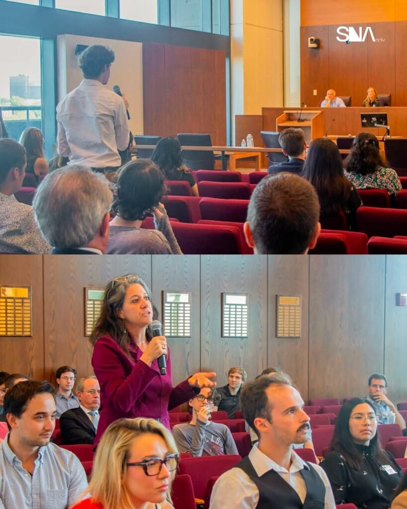 Participantes interagem durante evento promovido pelo SNA Advogados sobre direito e governança